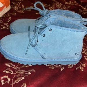 Blue UGG Neum boots . Size 8